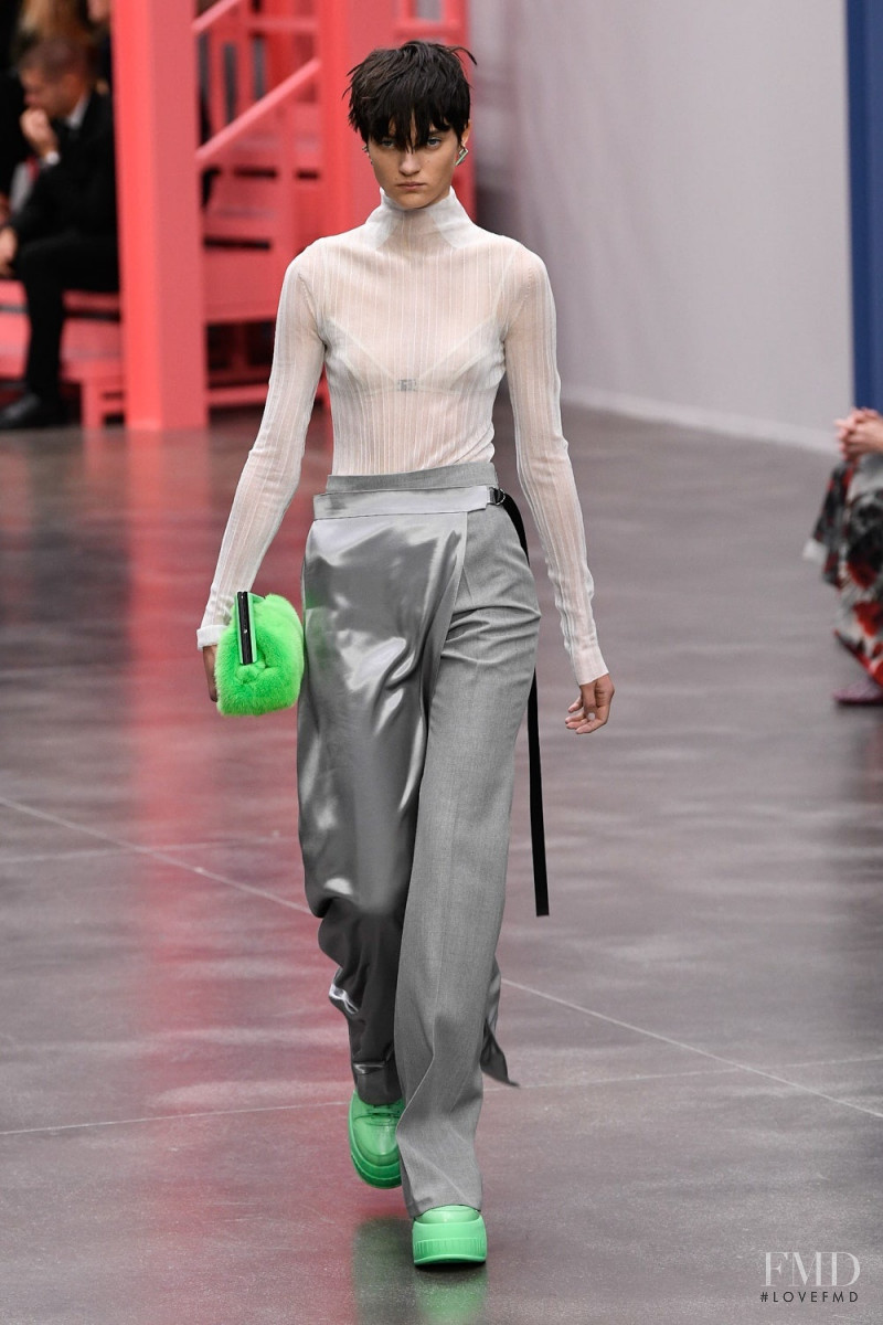 Tanya Churbanova featured in  the Fendi fashion show for Spring/Summer 2023