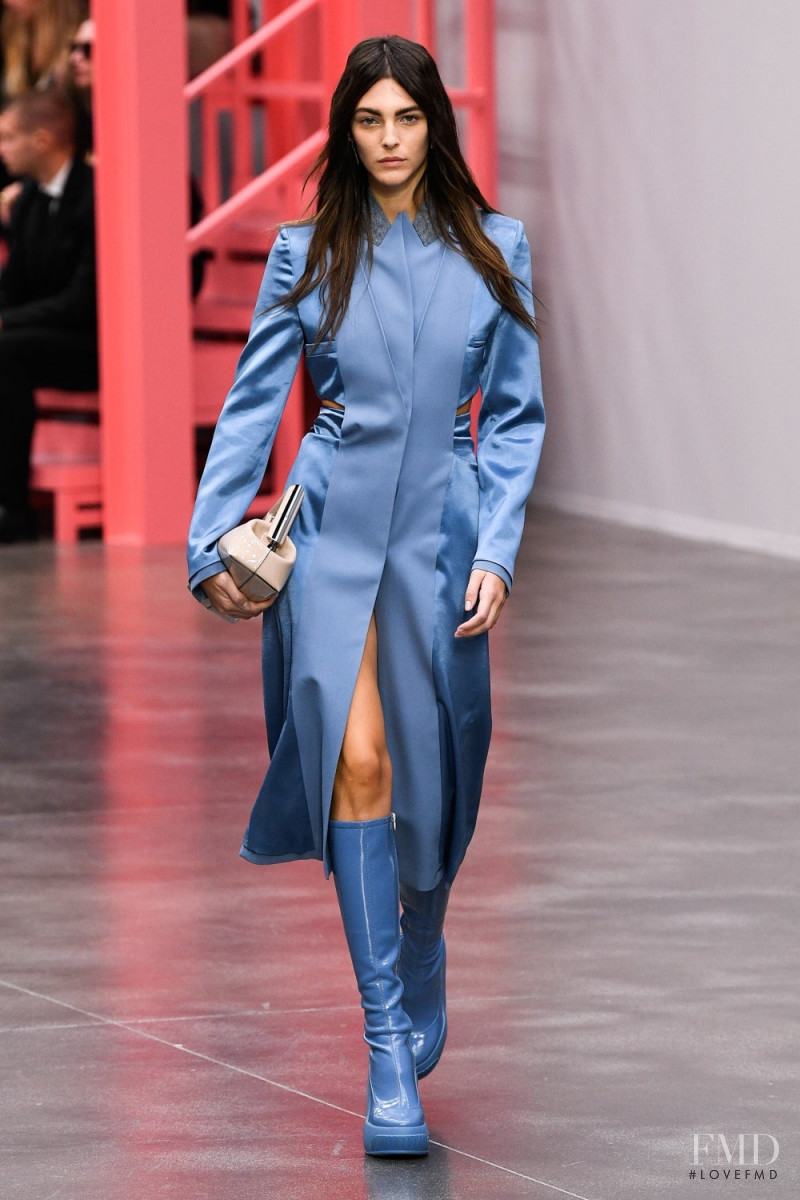 Vittoria Ceretti featured in  the Fendi fashion show for Spring/Summer 2023