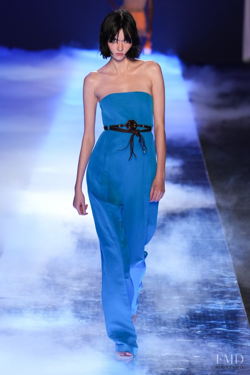 Sofia Steinberg featured in  the Alberta Ferretti fashion show for Spring/Summer 2023
