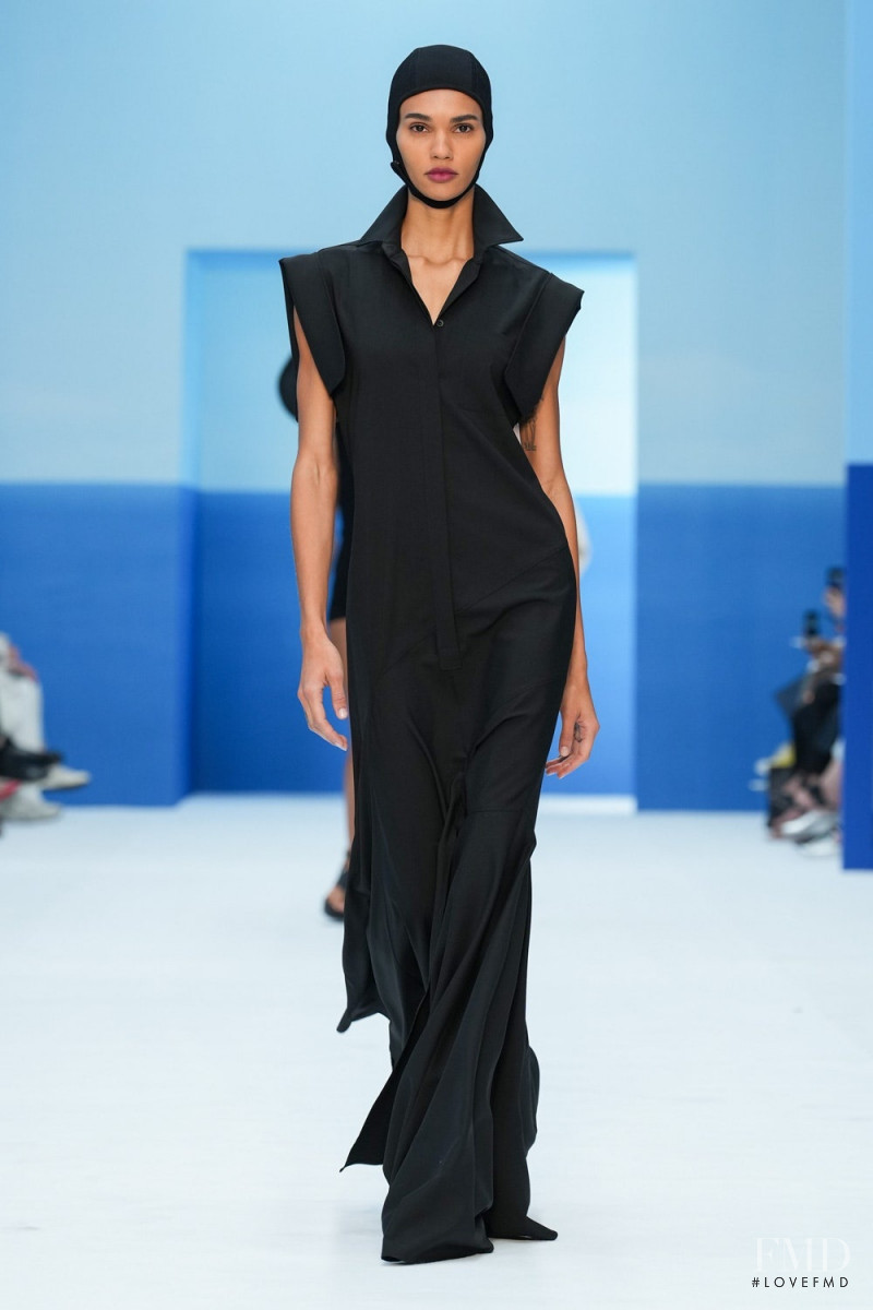 Barbara Valente featured in  the Max Mara fashion show for Spring/Summer 2023