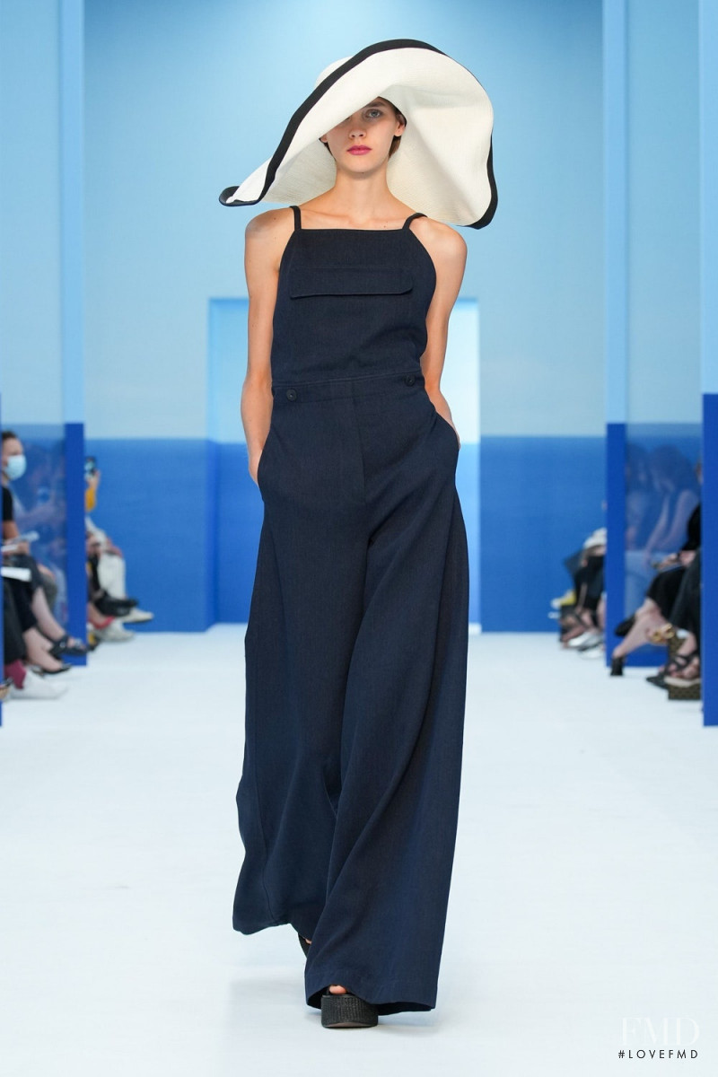 Greta Bultmann featured in  the Max Mara fashion show for Spring/Summer 2023