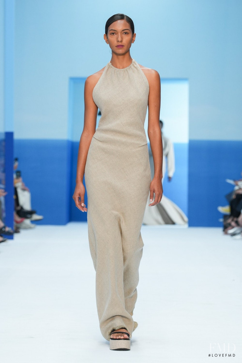 Mayara Moreno featured in  the Max Mara fashion show for Spring/Summer 2023