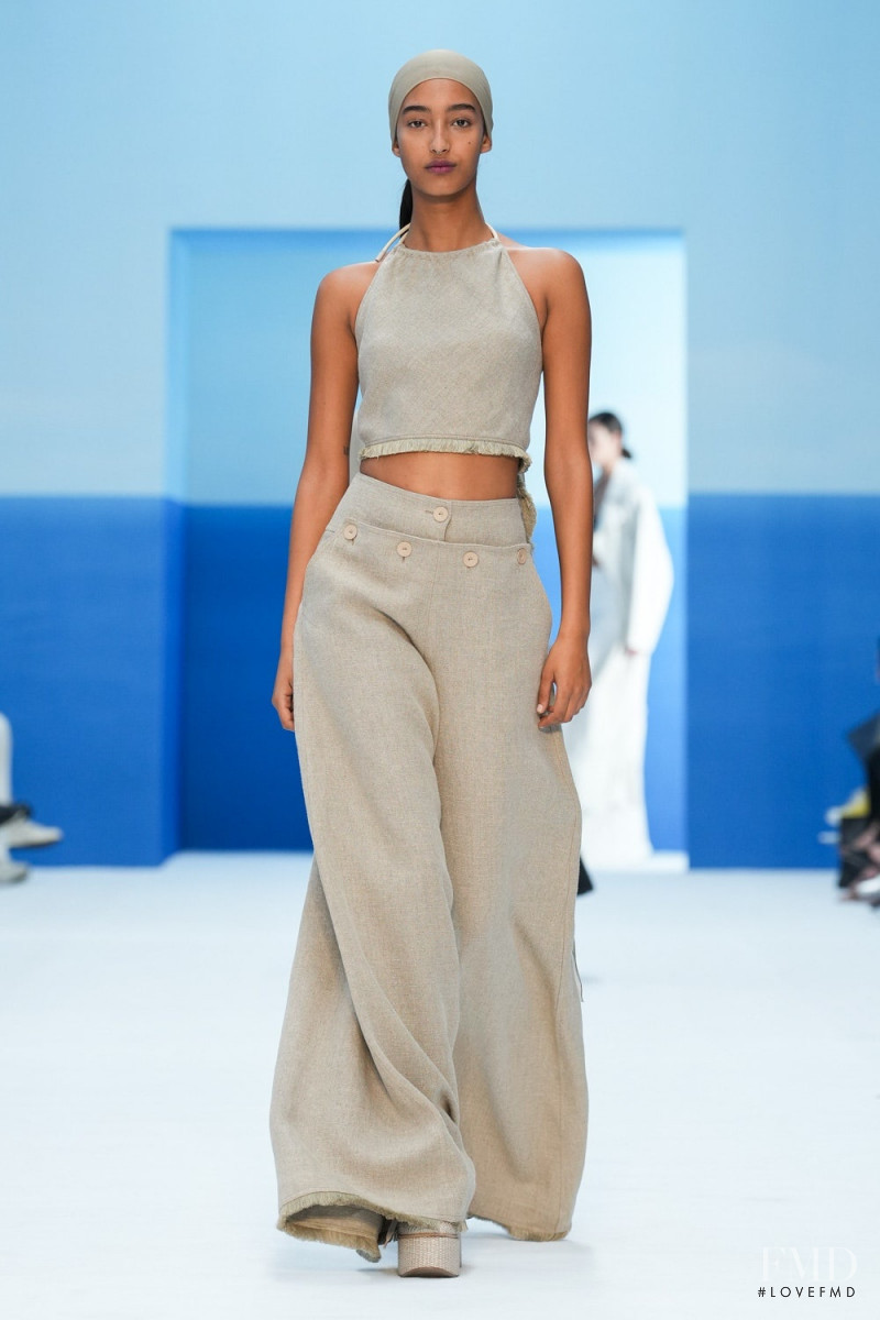 Mona Tougaard featured in  the Max Mara fashion show for Spring/Summer 2023