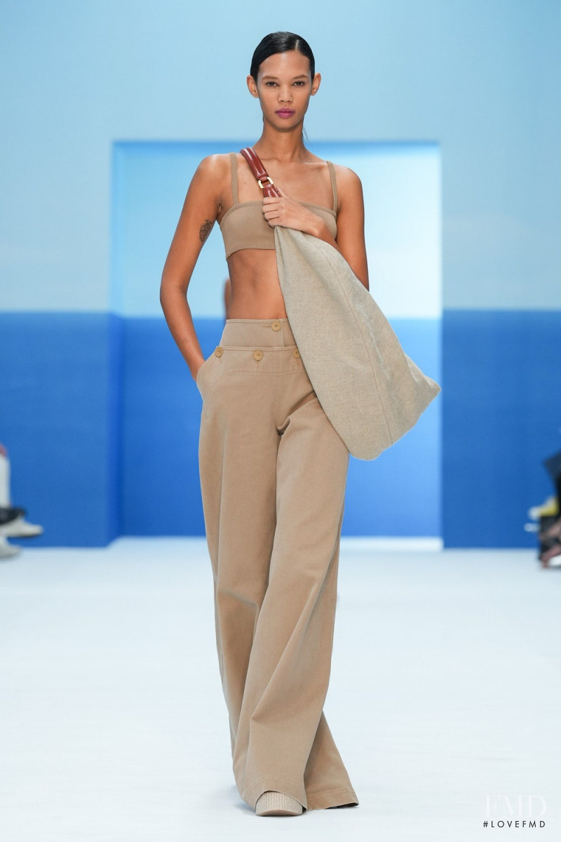 Jordan Daniels featured in  the Max Mara fashion show for Spring/Summer 2023