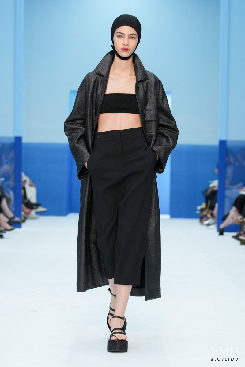Loli Bahia featured in  the Max Mara fashion show for Spring/Summer 2023