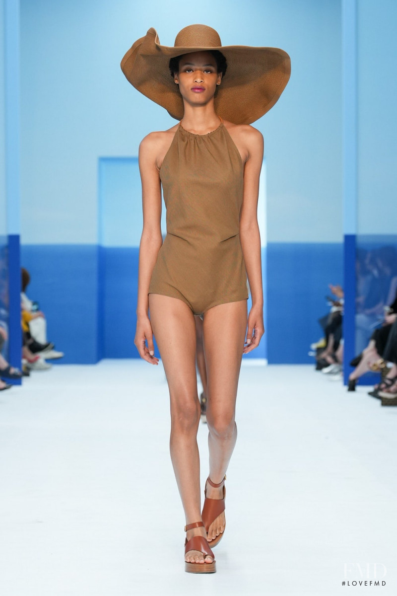 Janaye Furman featured in  the Max Mara fashion show for Spring/Summer 2023