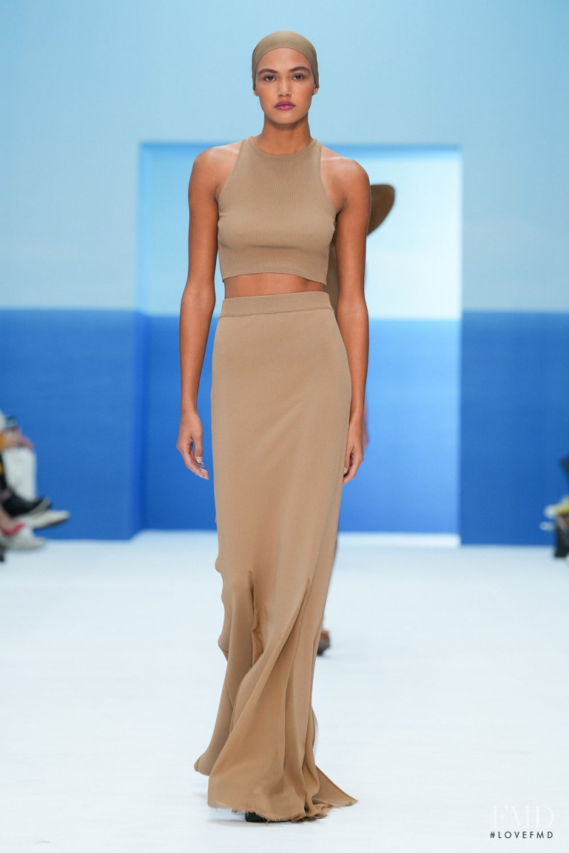 Haylee Stokes featured in  the Max Mara fashion show for Spring/Summer 2023