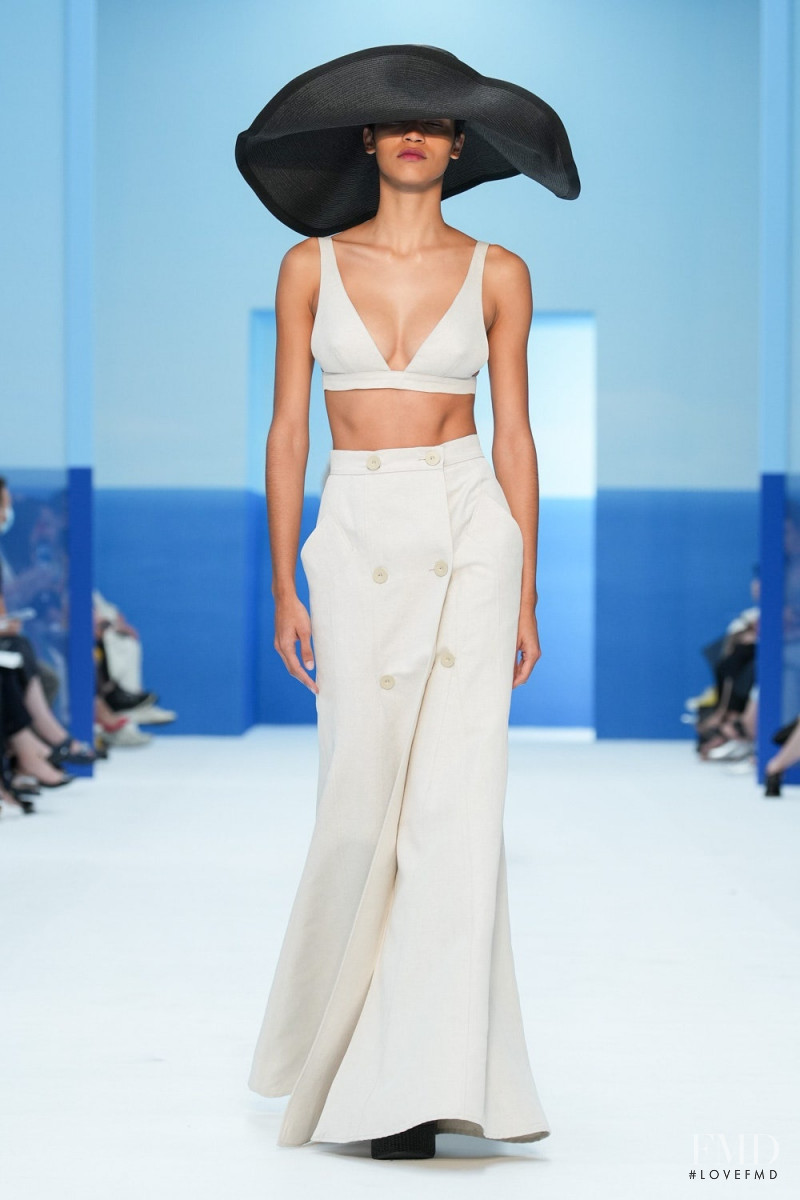 Raynara Negrine featured in  the Max Mara fashion show for Spring/Summer 2023