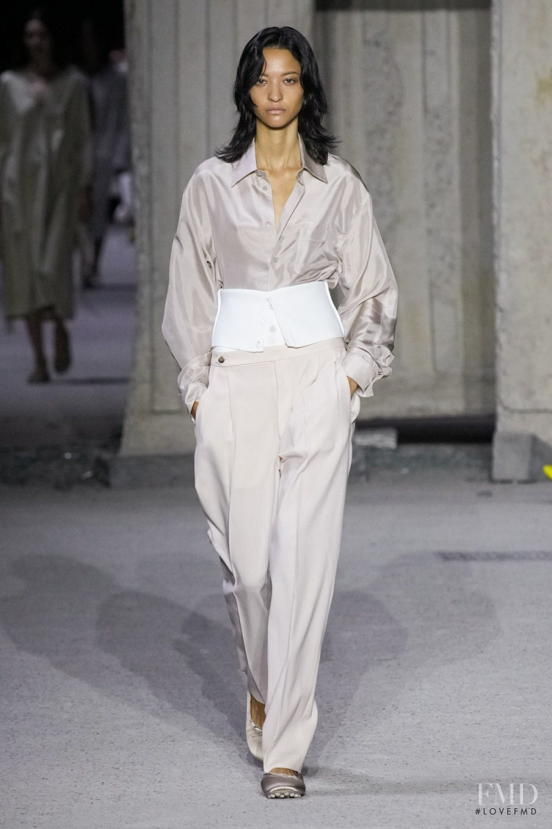 America Gonzalez featured in  the Tod\'s fashion show for Spring/Summer 2023