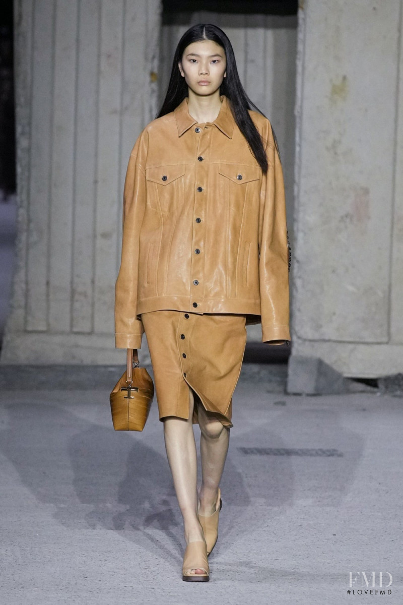 Sherry Shi featured in  the Tod\'s fashion show for Spring/Summer 2023