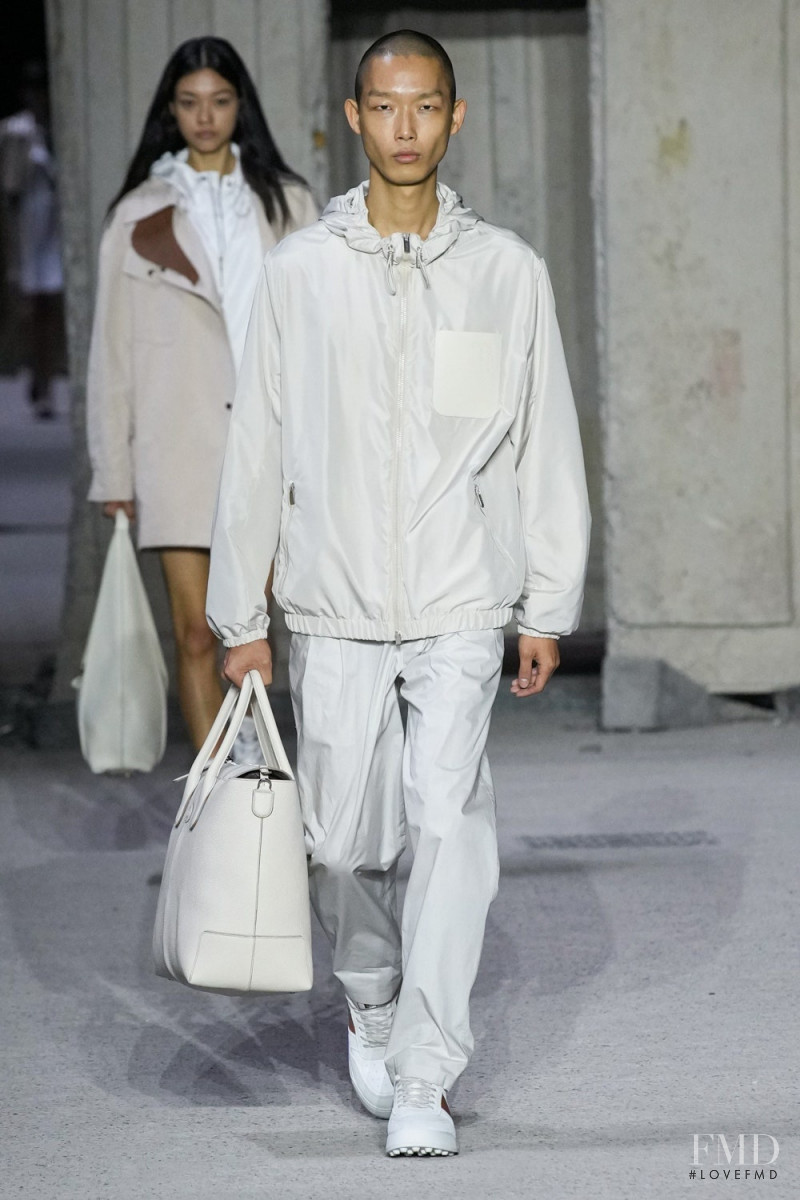 Xu Meen featured in  the Tod\'s fashion show for Spring/Summer 2023