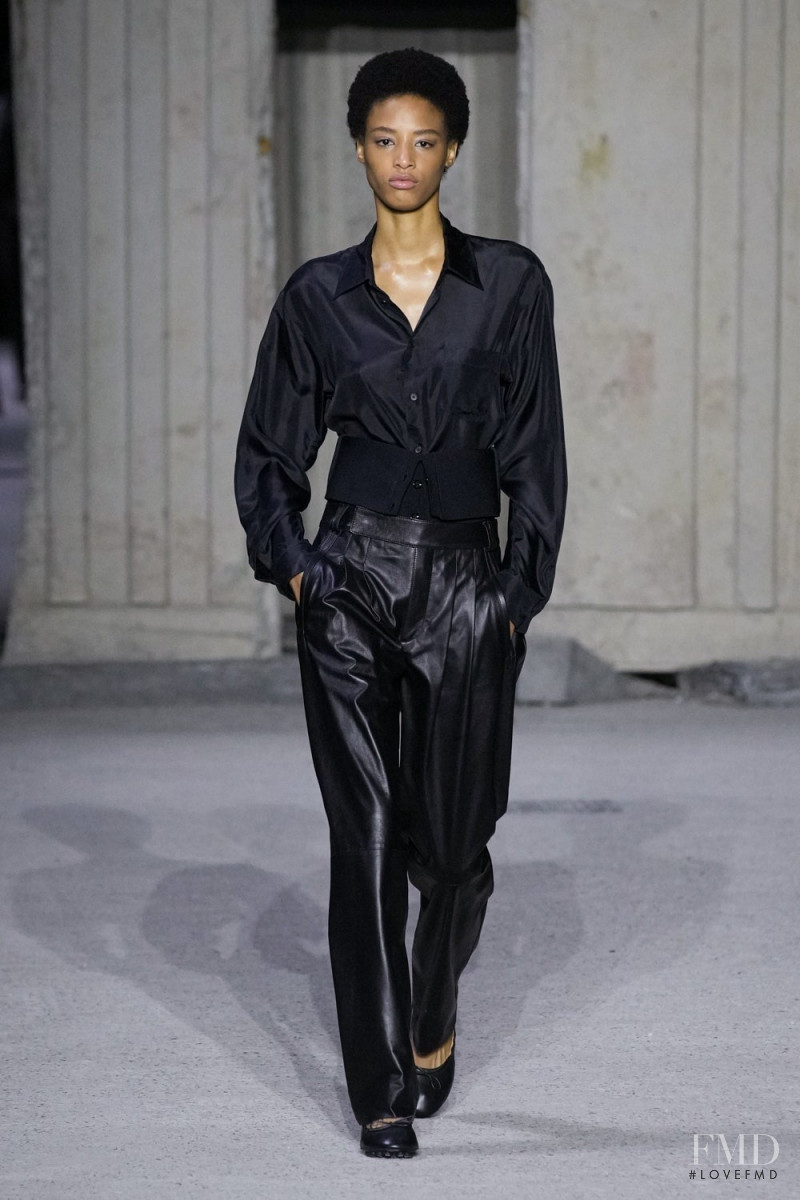 Janaye Furman featured in  the Tod\'s fashion show for Spring/Summer 2023