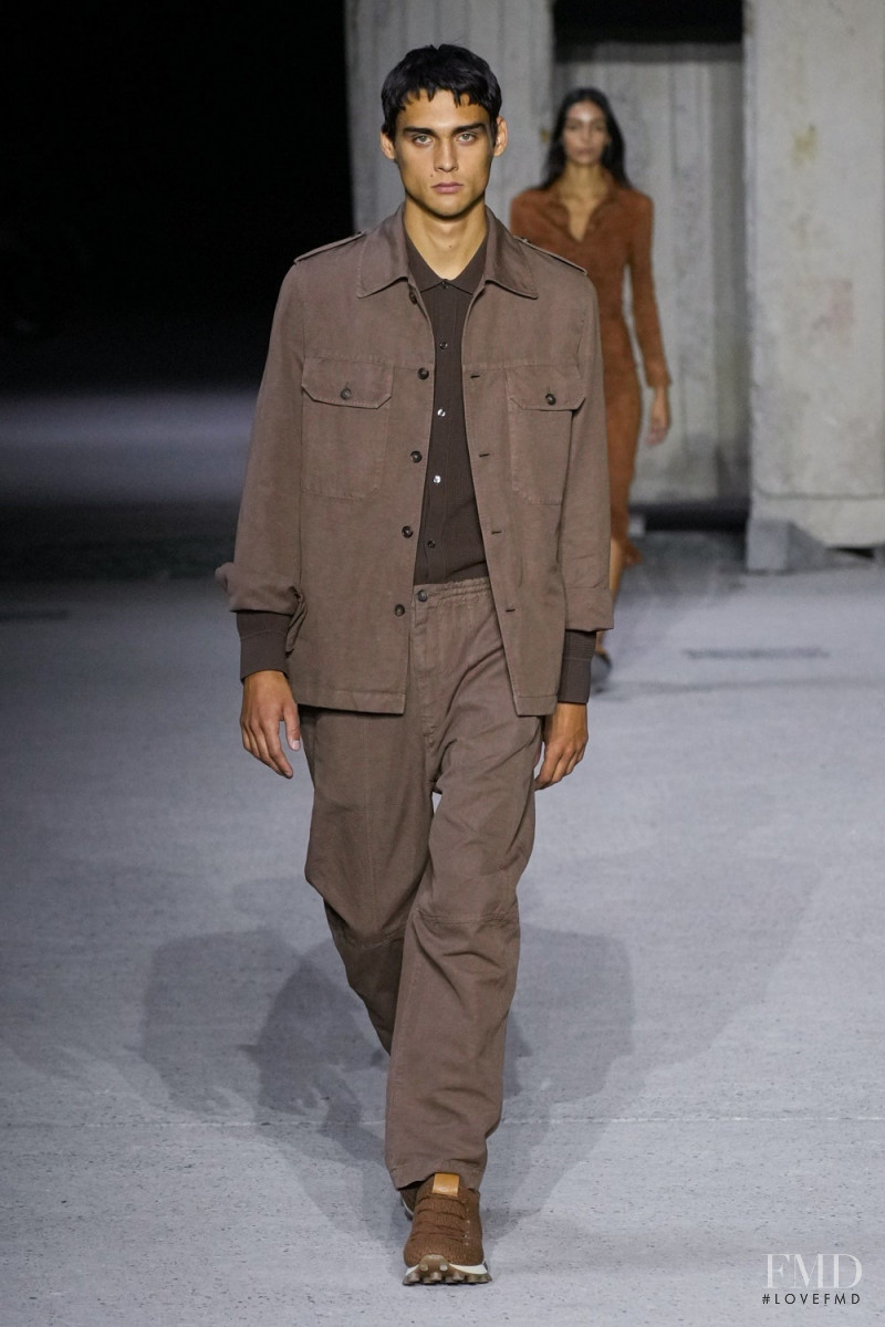 Ludwig Wilsdorff featured in  the Tod\'s fashion show for Spring/Summer 2023