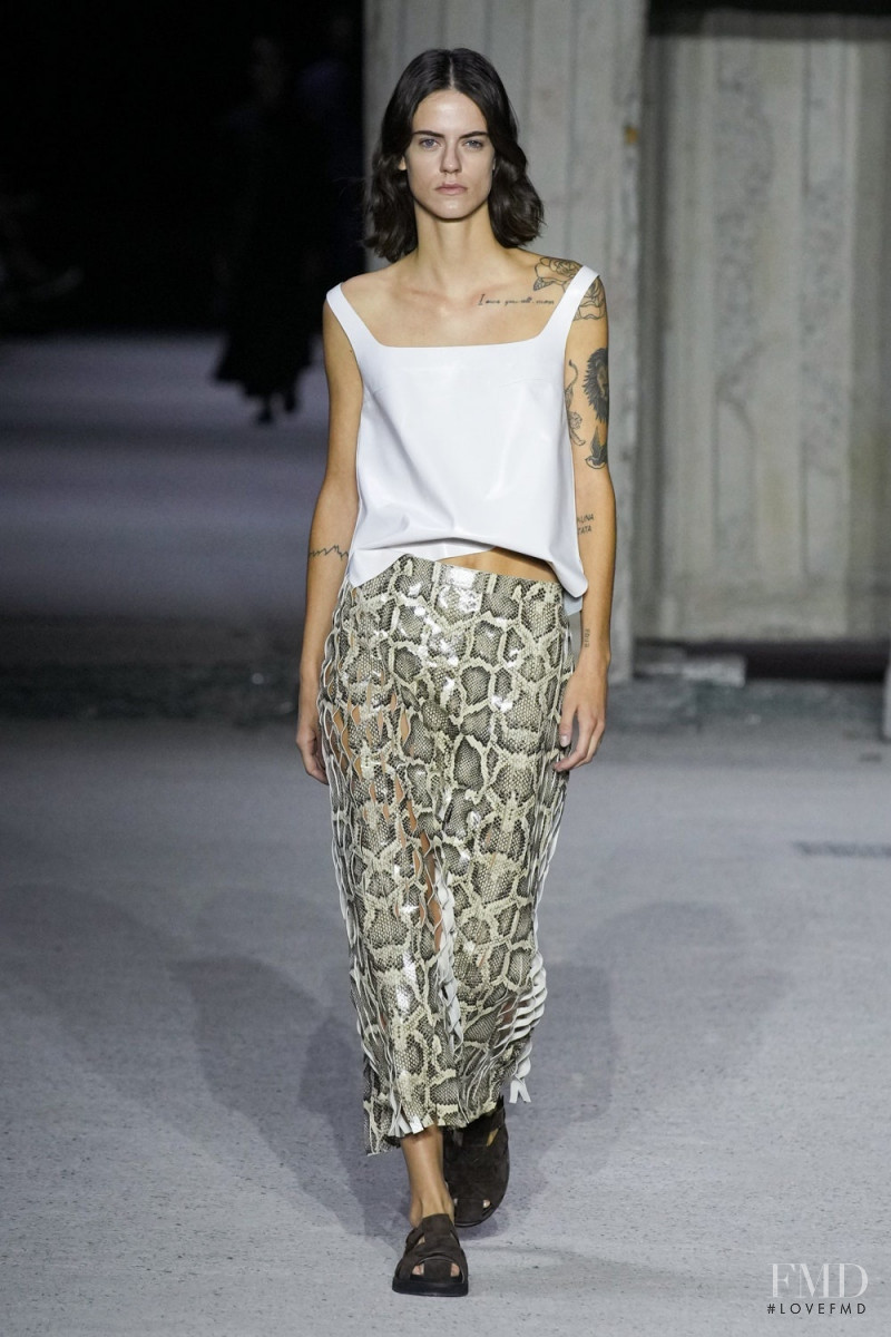 Miriam Sanchez featured in  the Tod\'s fashion show for Spring/Summer 2023