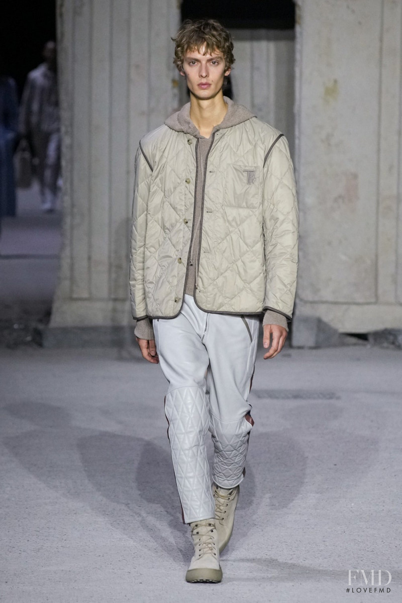 Leon Dame featured in  the Tod\'s fashion show for Spring/Summer 2023