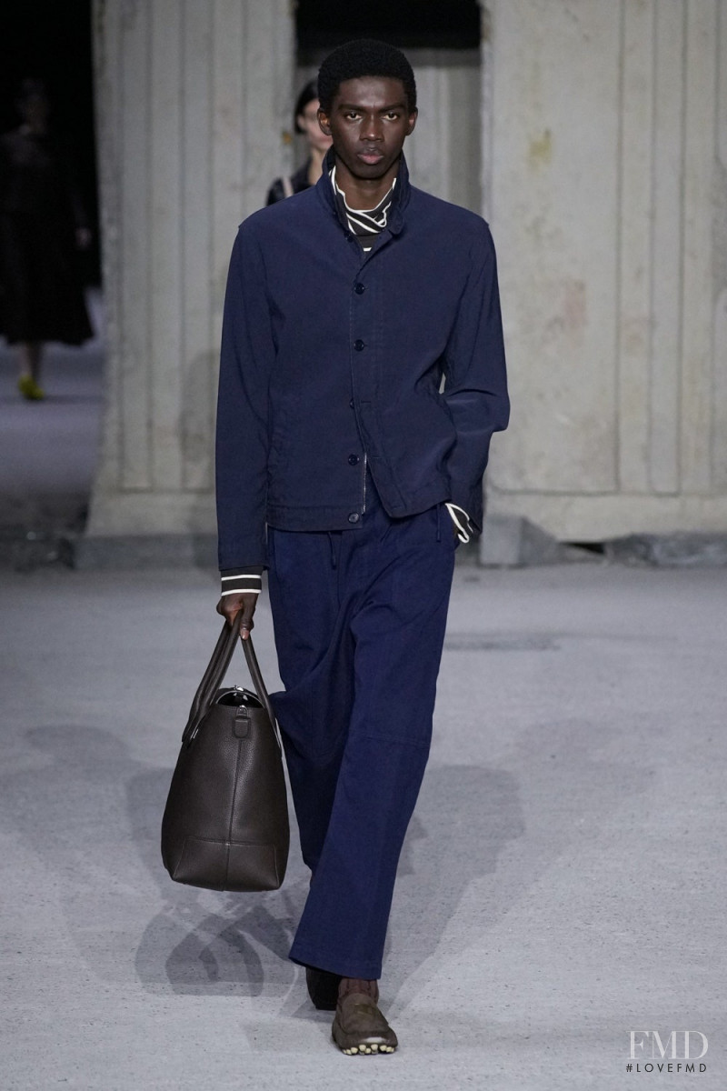 Ottawa Kwami featured in  the Tod\'s fashion show for Spring/Summer 2023
