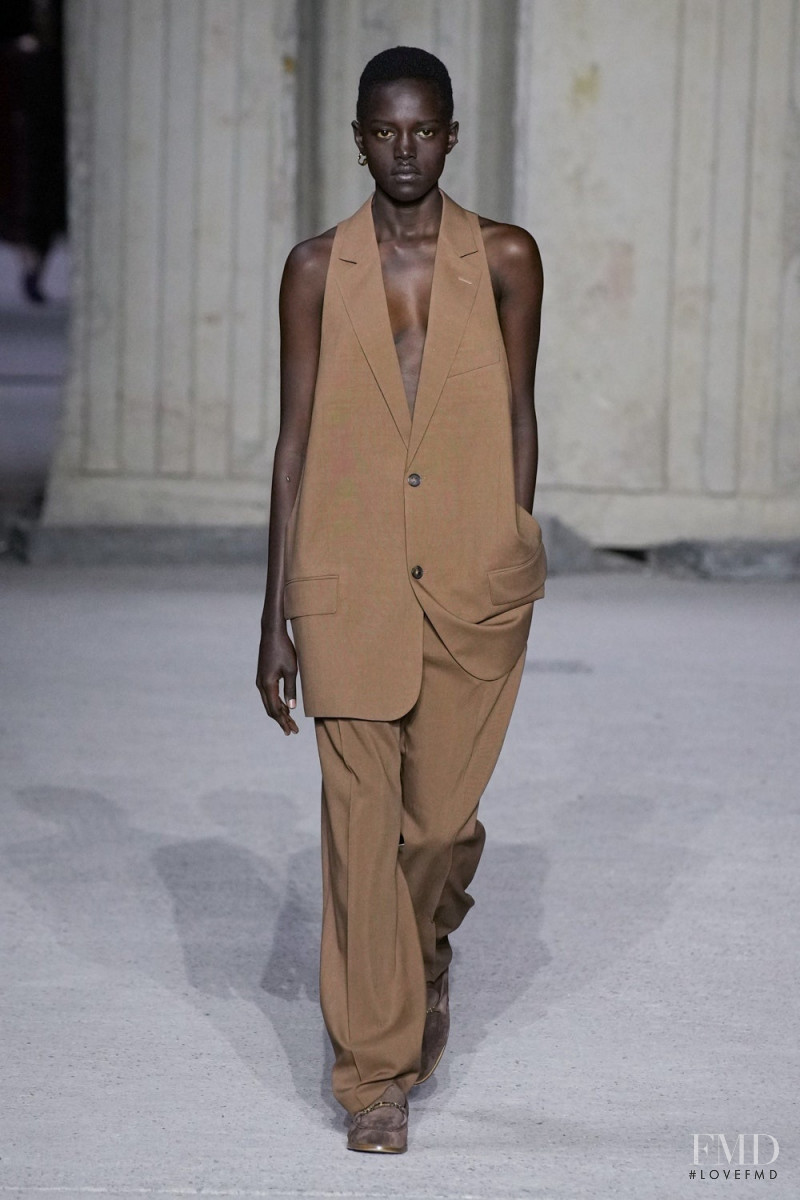 Alaato Jazyper featured in  the Tod\'s fashion show for Spring/Summer 2023