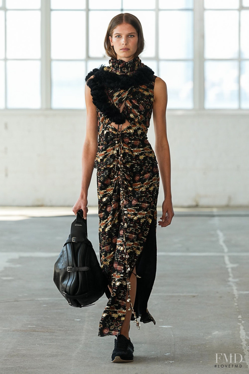 Ava Christian featured in  the Altuzarra fashion show for Spring/Summer 2023