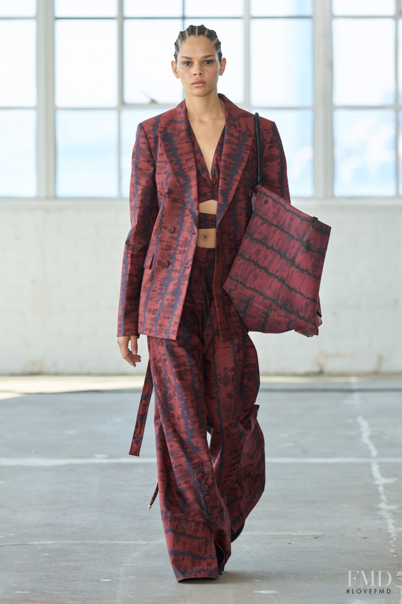 Hiandra Martinez featured in  the Altuzarra fashion show for Spring/Summer 2023