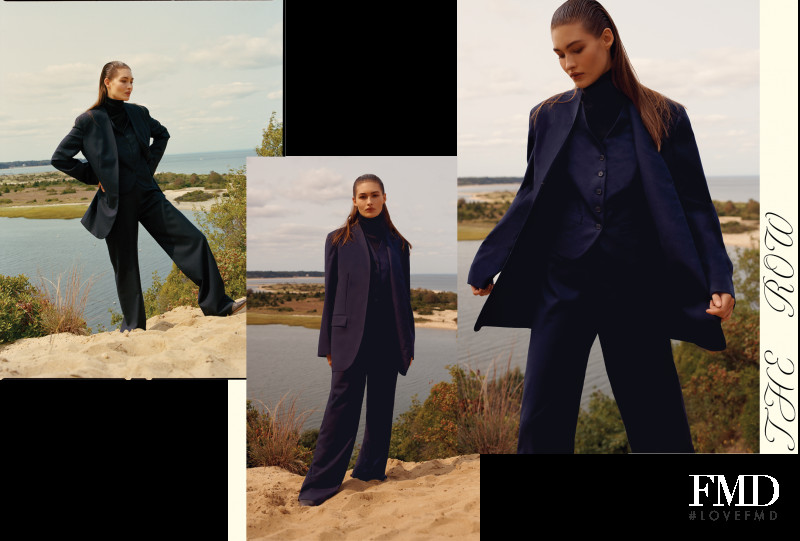 Grace Elizabeth featured in  the Bergdorf Goodman advertisement for Winter 2020