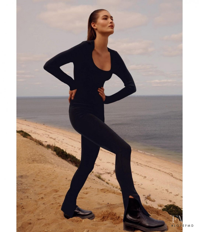 Grace Elizabeth featured in  the Bergdorf Goodman advertisement for Winter 2020