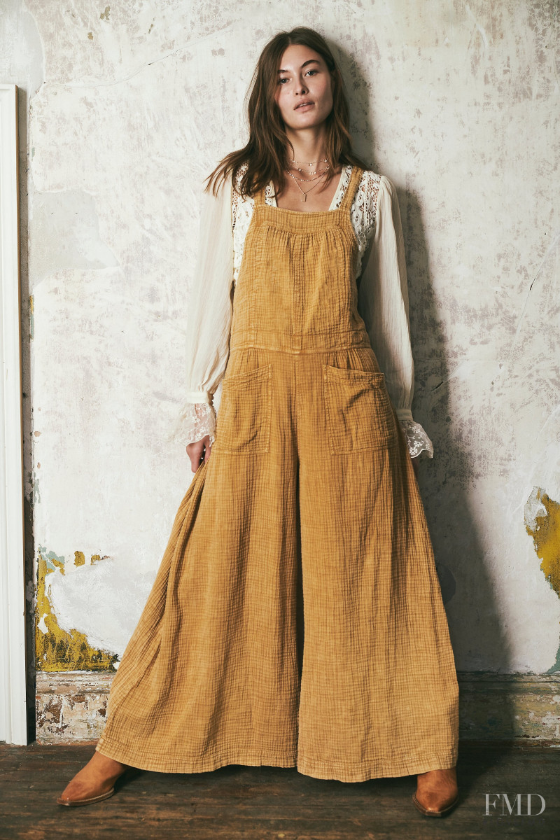 Grace Elizabeth featured in  the Free People lookbook for Winter 2020