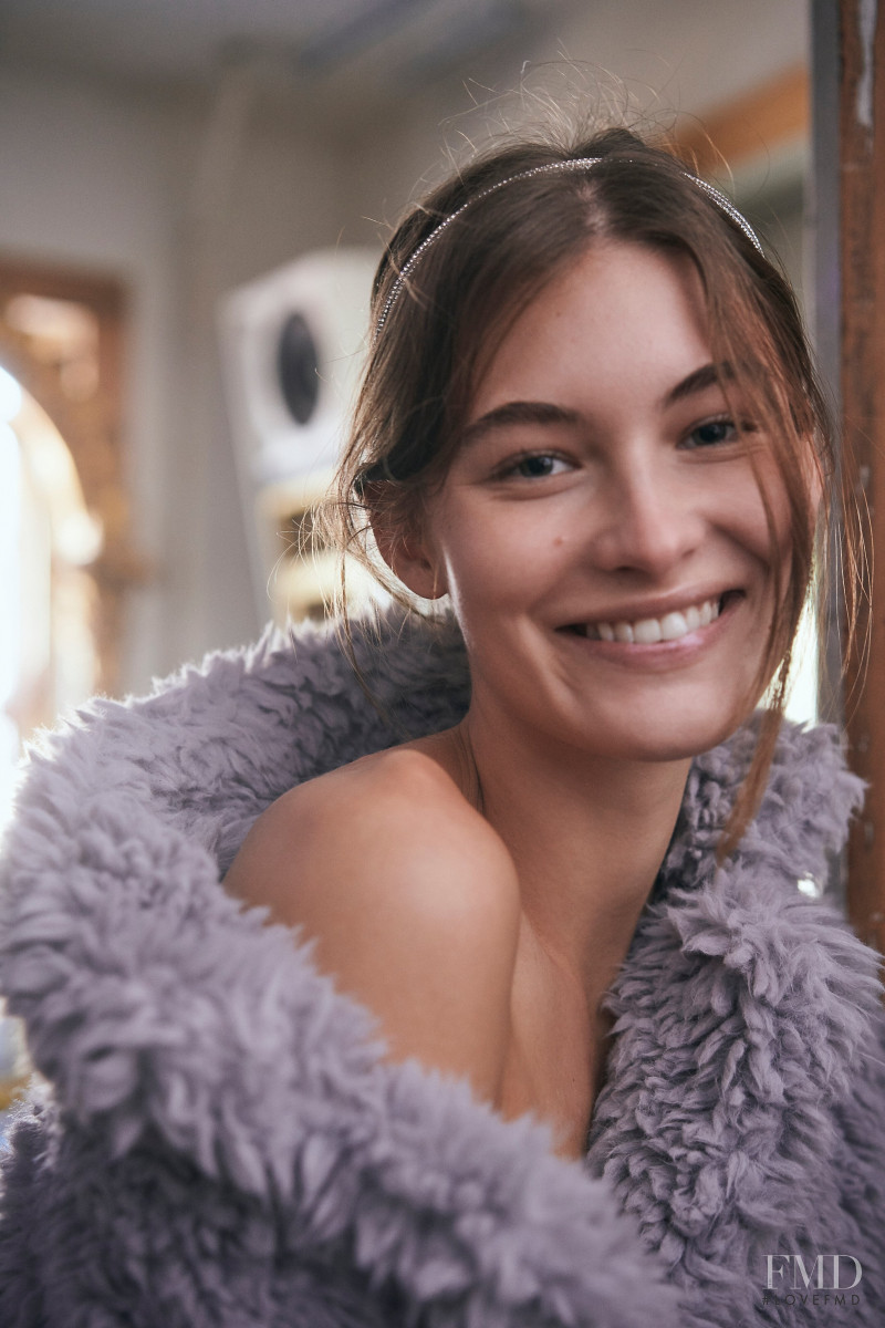 Grace Elizabeth featured in  the Free People lookbook for Winter 2020