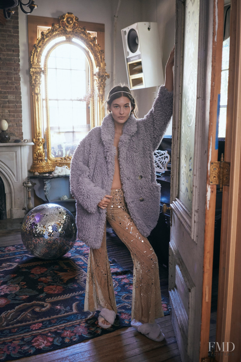 Grace Elizabeth featured in  the Free People lookbook for Winter 2020