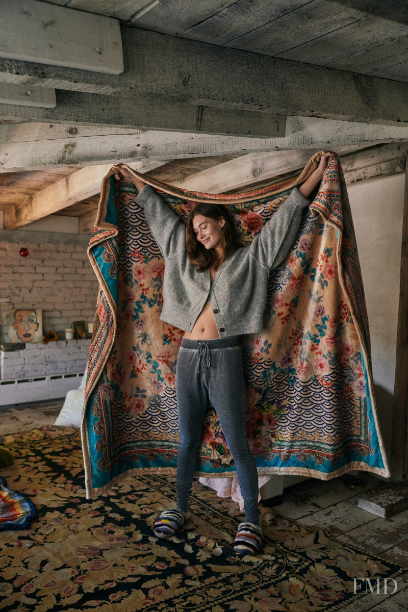 Grace Elizabeth featured in  the Free People lookbook for Winter 2020