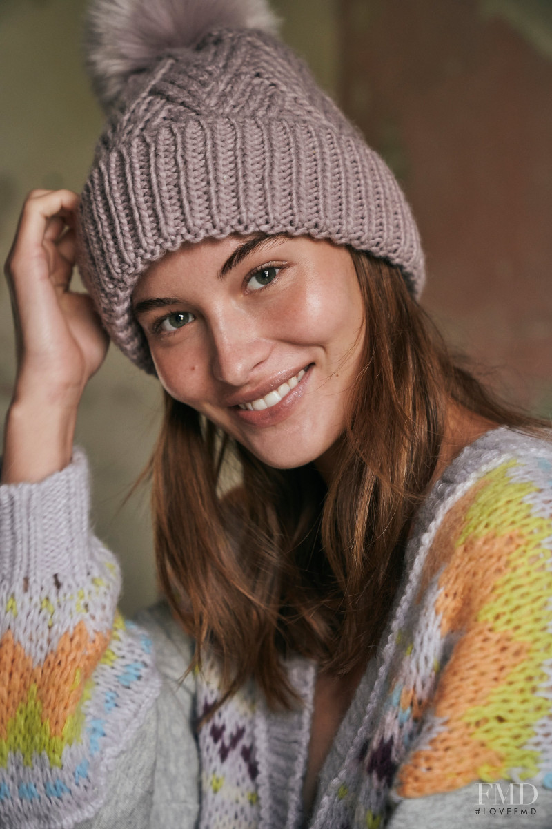 Grace Elizabeth featured in  the Free People lookbook for Winter 2020