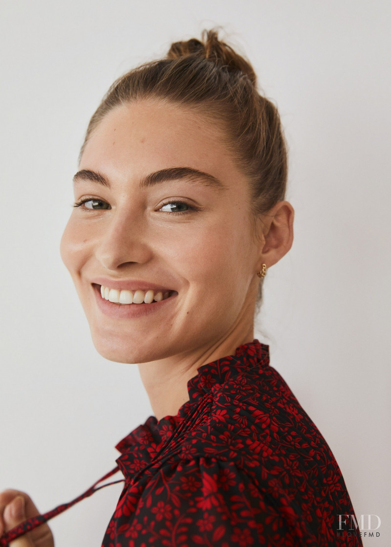 Grace Elizabeth featured in  the Mango catalogue for Pre-Fall 2020