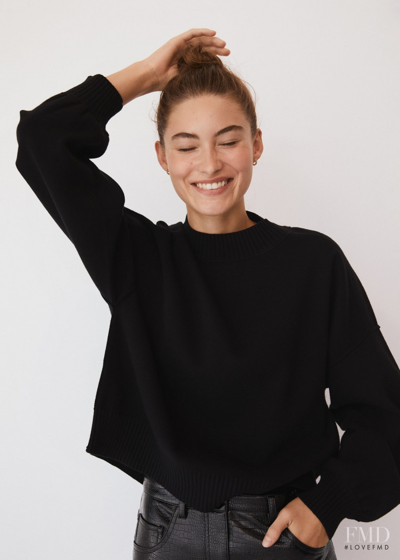 Grace Elizabeth featured in  the Mango catalogue for Pre-Fall 2020