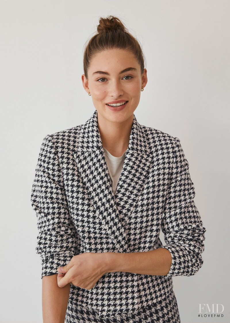 Grace Elizabeth featured in  the Mango catalogue for Pre-Fall 2020