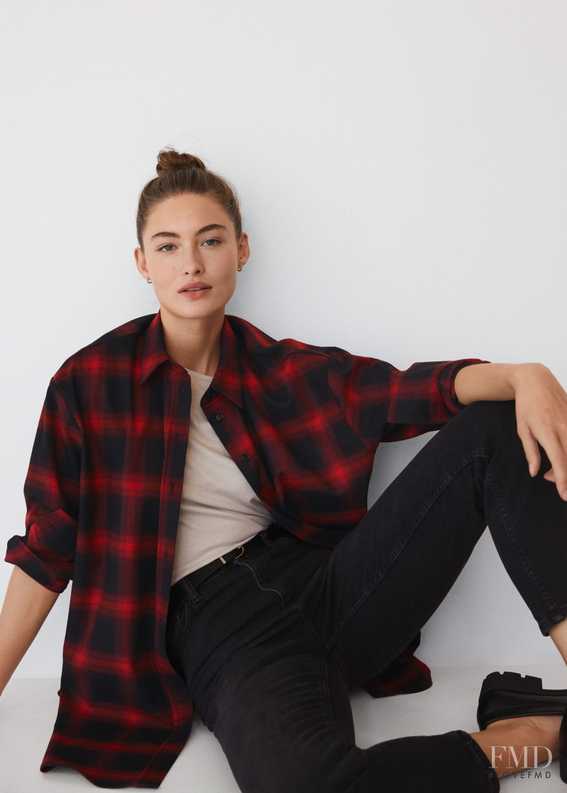 Grace Elizabeth featured in  the Mango catalogue for Pre-Fall 2020