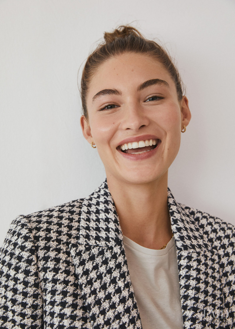 Grace Elizabeth featured in  the Mango catalogue for Pre-Fall 2020