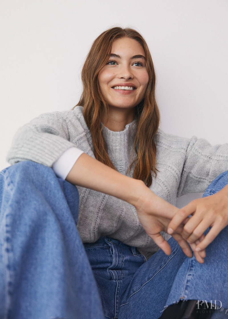 Grace Elizabeth featured in  the Mango catalogue for Pre-Fall 2020