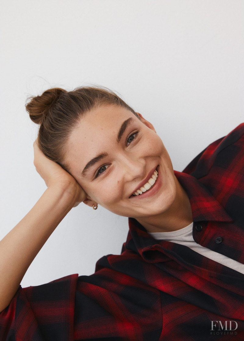 Grace Elizabeth featured in  the Mango catalogue for Pre-Fall 2020