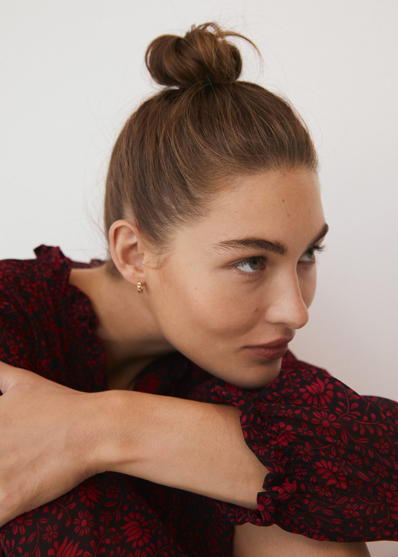 Grace Elizabeth featured in  the Mango catalogue for Pre-Fall 2020