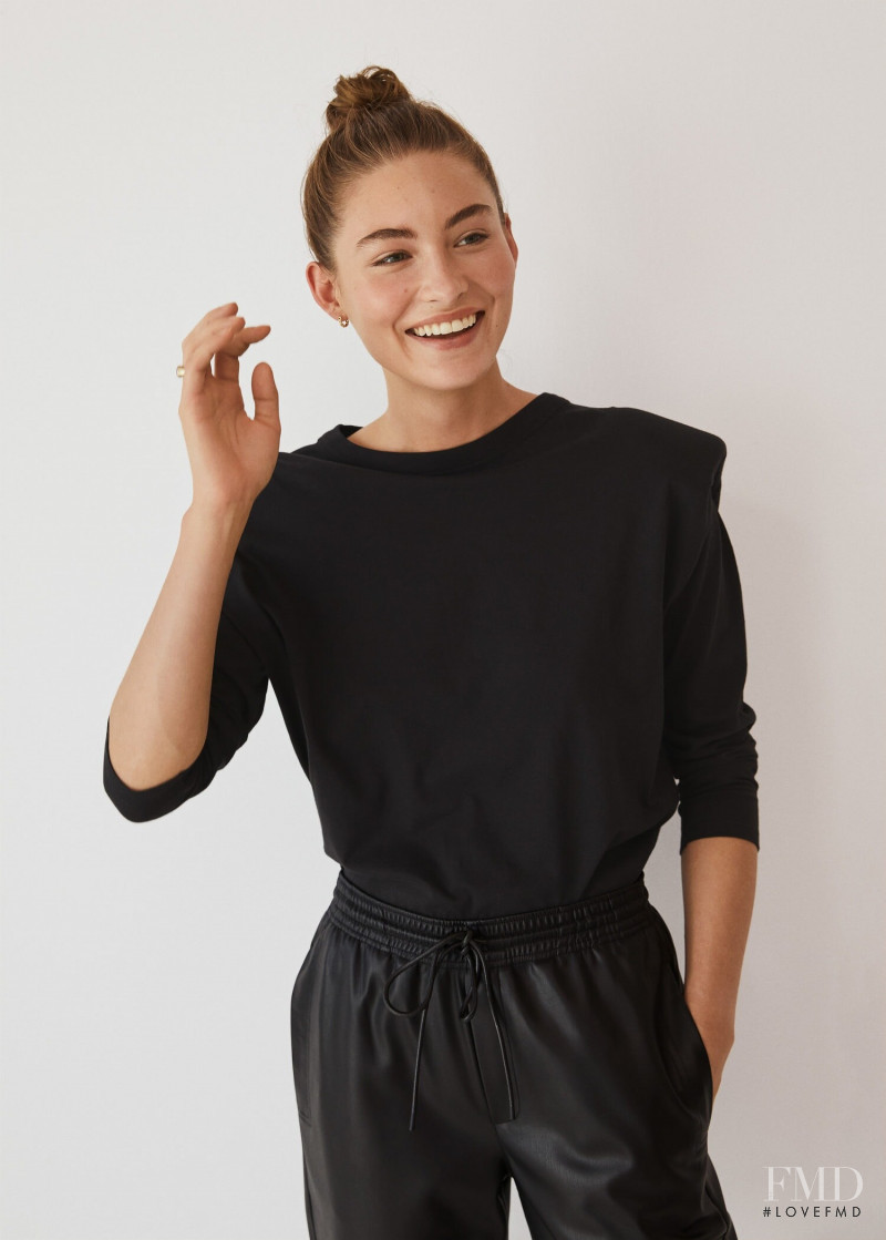 Grace Elizabeth featured in  the Mango catalogue for Pre-Fall 2020