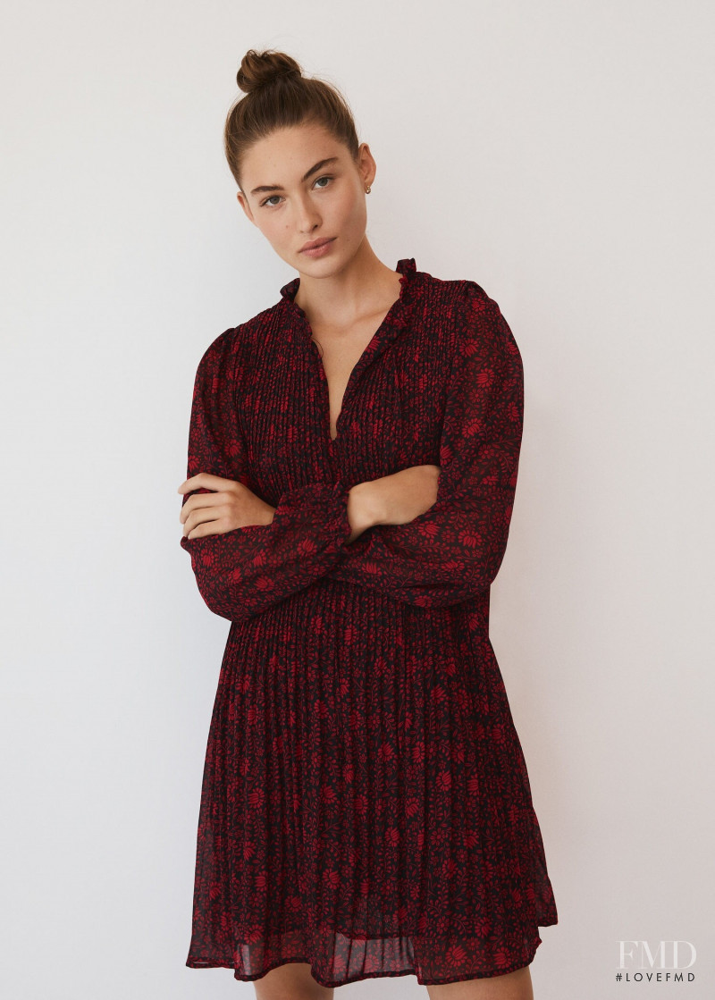 Grace Elizabeth featured in  the Mango catalogue for Pre-Fall 2020