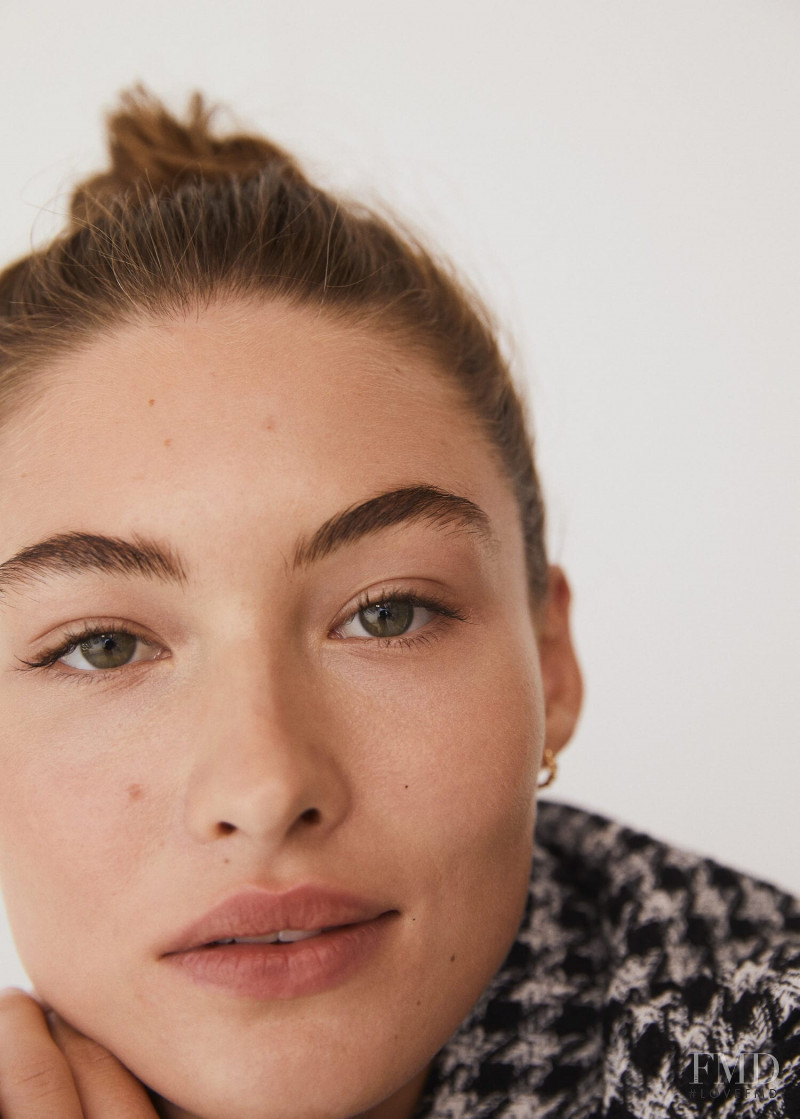 Grace Elizabeth featured in  the Mango catalogue for Pre-Fall 2020