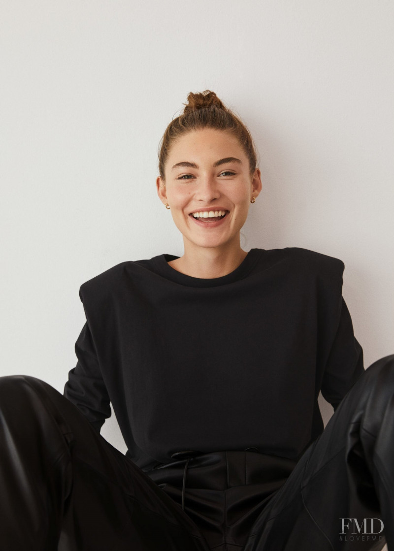 Grace Elizabeth featured in  the Mango catalogue for Pre-Fall 2020