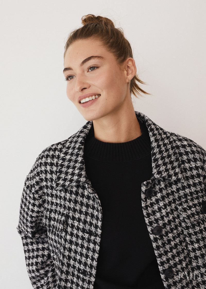 Grace Elizabeth featured in  the Mango catalogue for Pre-Fall 2020