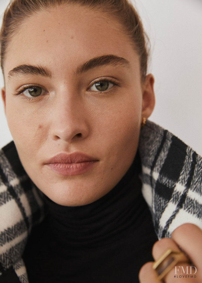 Grace Elizabeth featured in  the Mango catalogue for Pre-Fall 2020