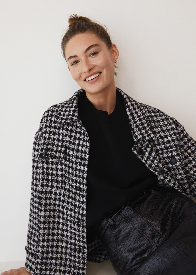 Grace Elizabeth featured in  the Mango catalogue for Pre-Fall 2020