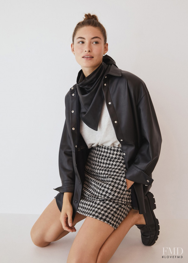 Grace Elizabeth featured in  the Mango catalogue for Pre-Fall 2020