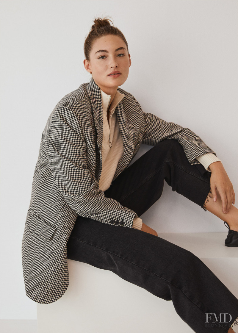 Grace Elizabeth featured in  the Mango catalogue for Pre-Fall 2020