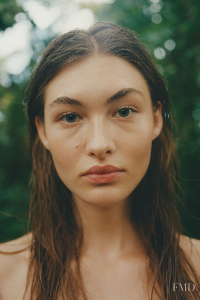 Grace Elizabeth featured in  the Zara Lost Garden Collection advertisement for Spring/Summer 2020