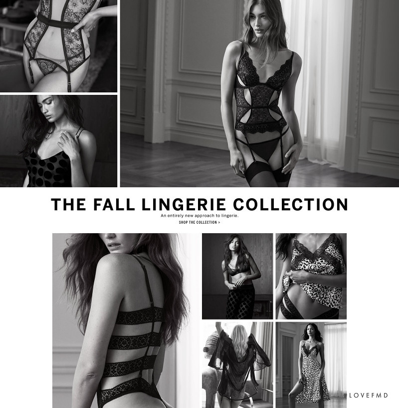 Grace Elizabeth featured in  the Victoria\'s Secret advertisement for Fall 2019