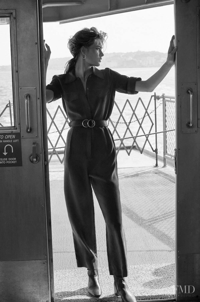 Grace Elizabeth featured in  the Massimo Dutti A Long Journey lookbook for Pre-Fall 2019